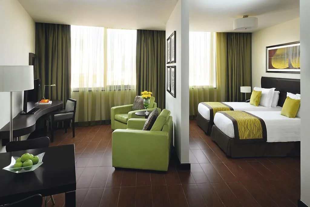Mövenpick Hotel Apartments Al Mamzar Dubai Lägenhetshotell